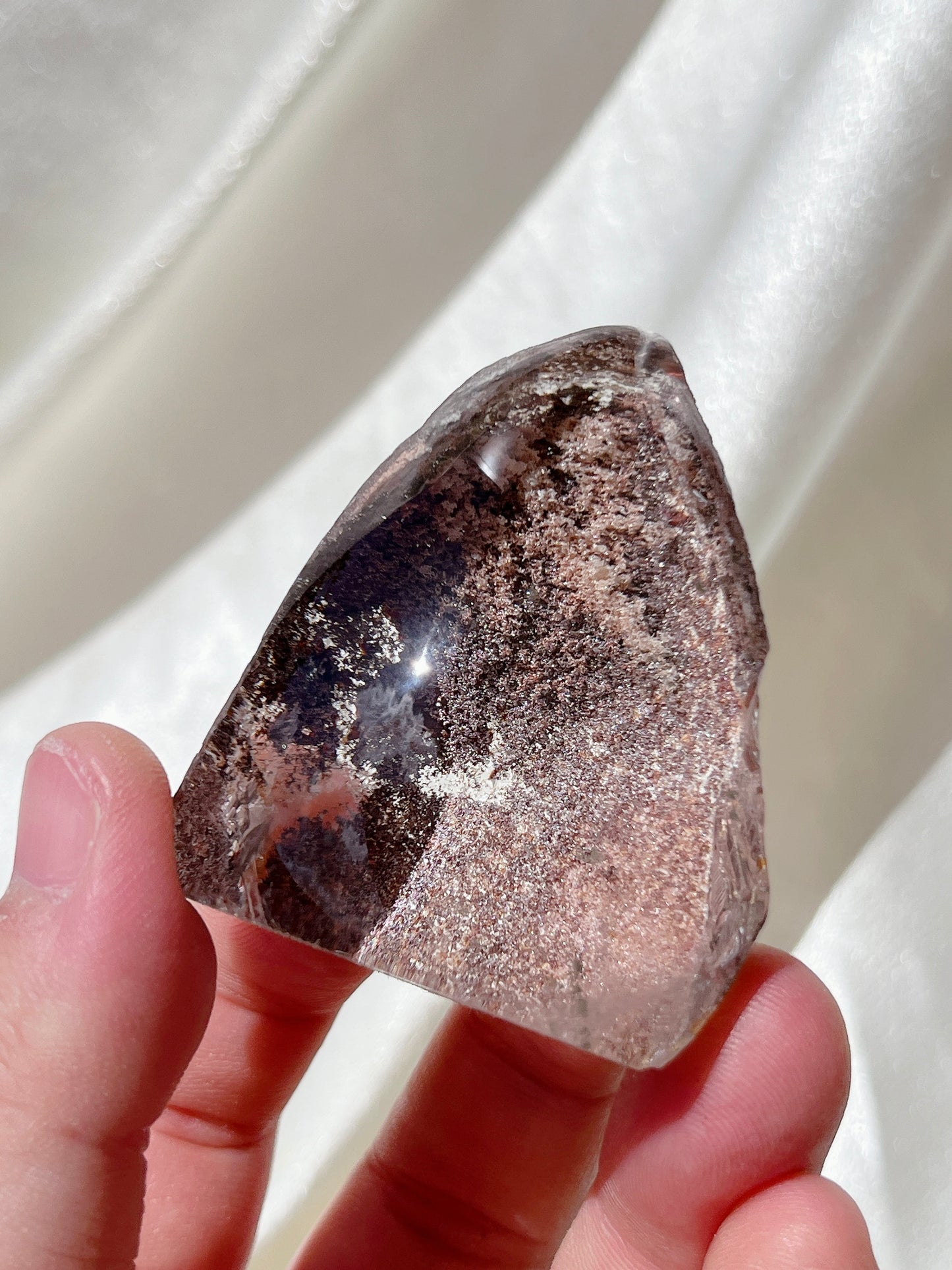 Semi-Polished Garden Quartz Tower 05