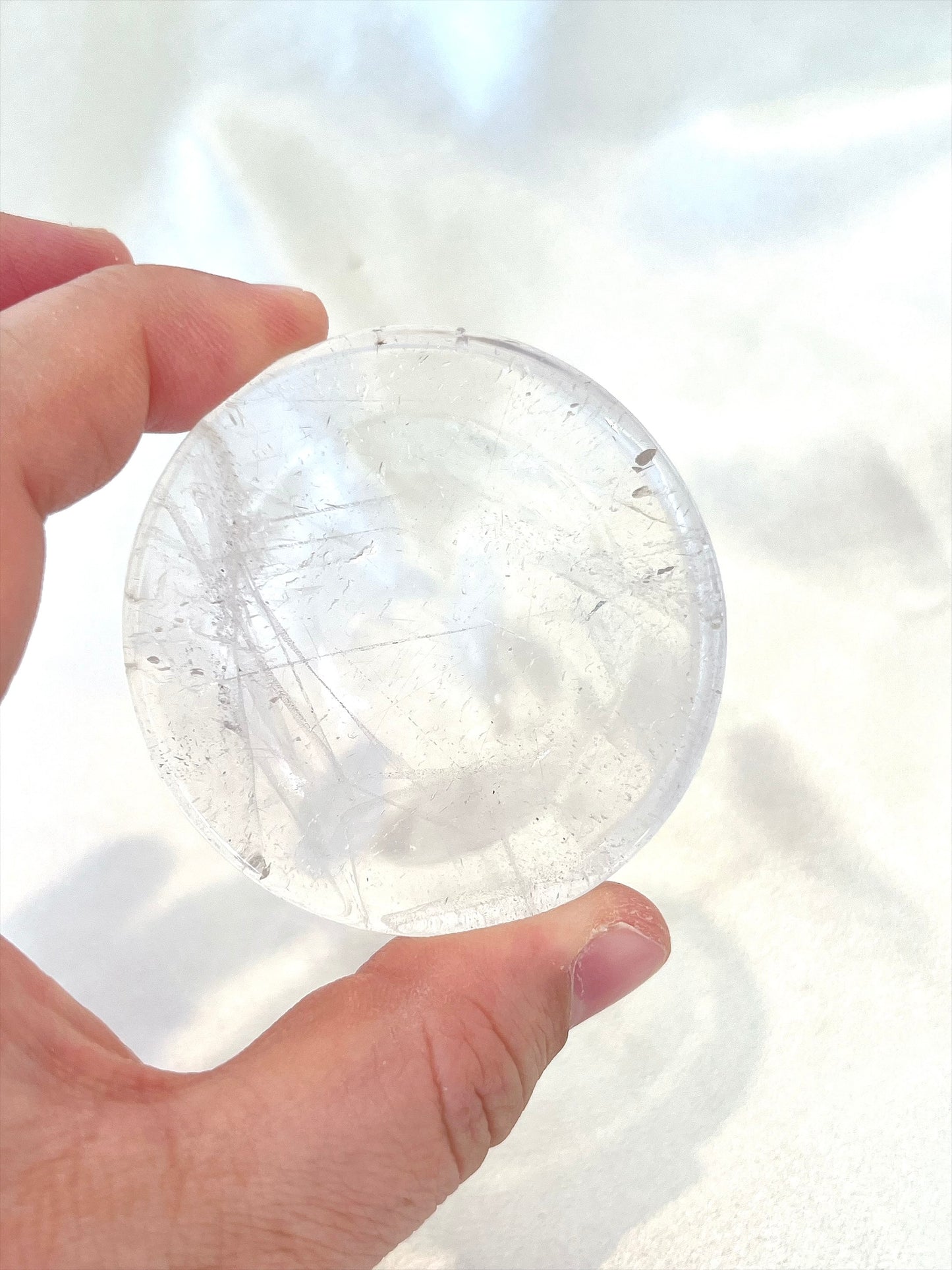 Clear Quartz Mini Trinket Dish