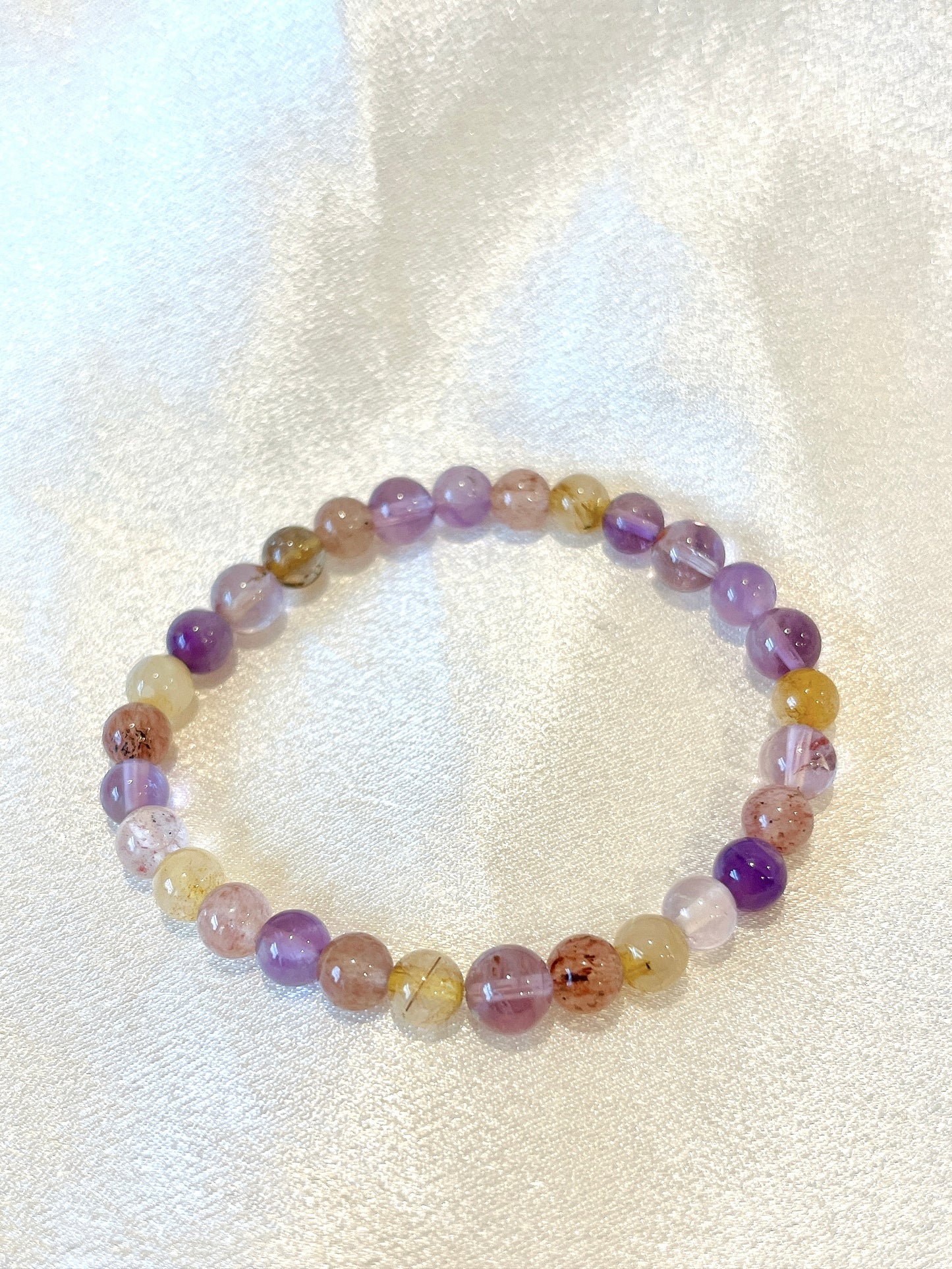 Mixed Crystal Bead Bracelet- Small 02