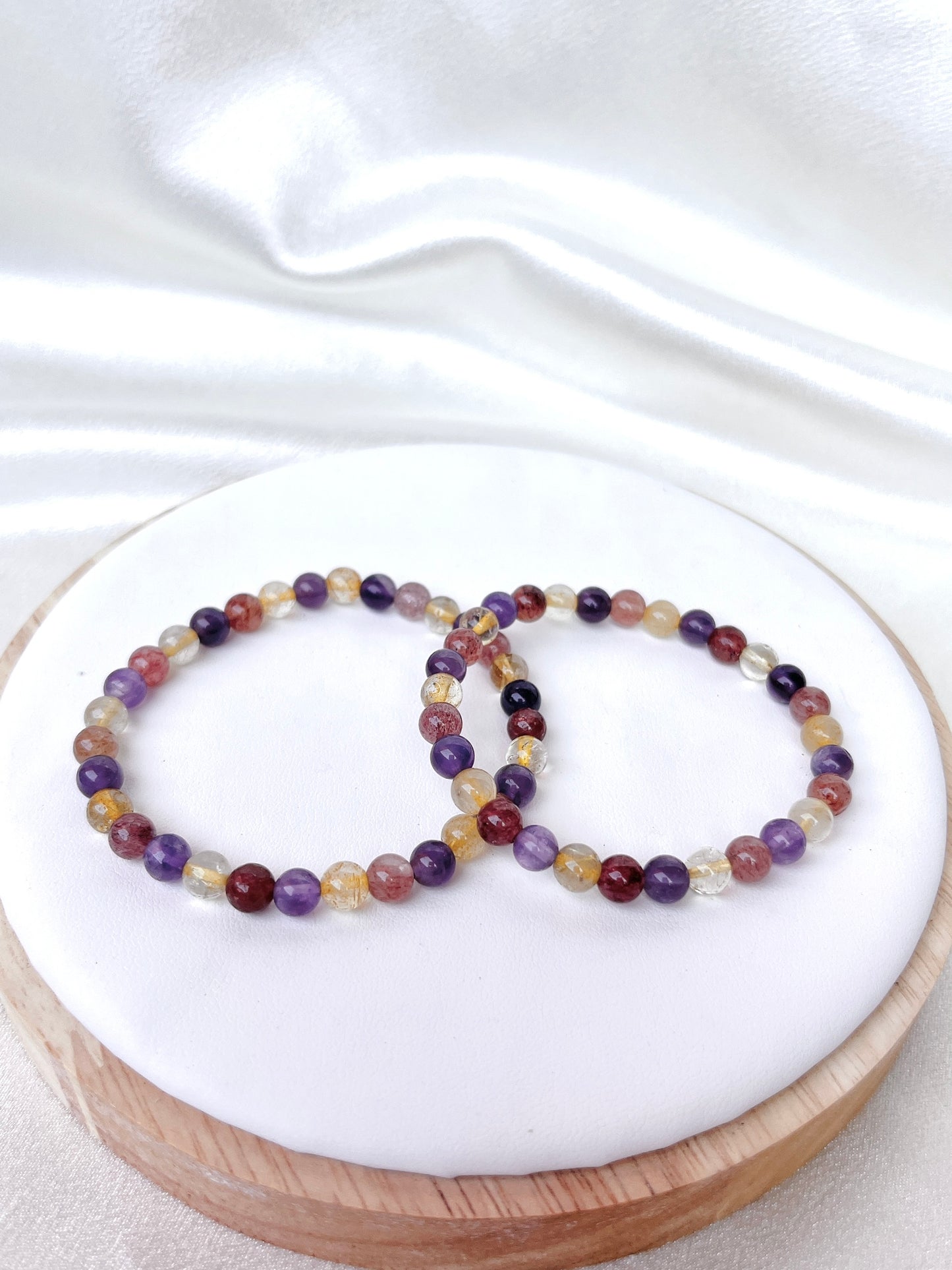Mixed Crystal Bead Bracelet- Small