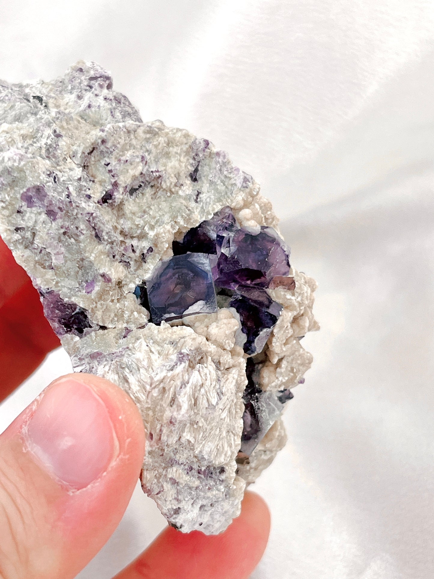 Purple Fluorite Specimen 02