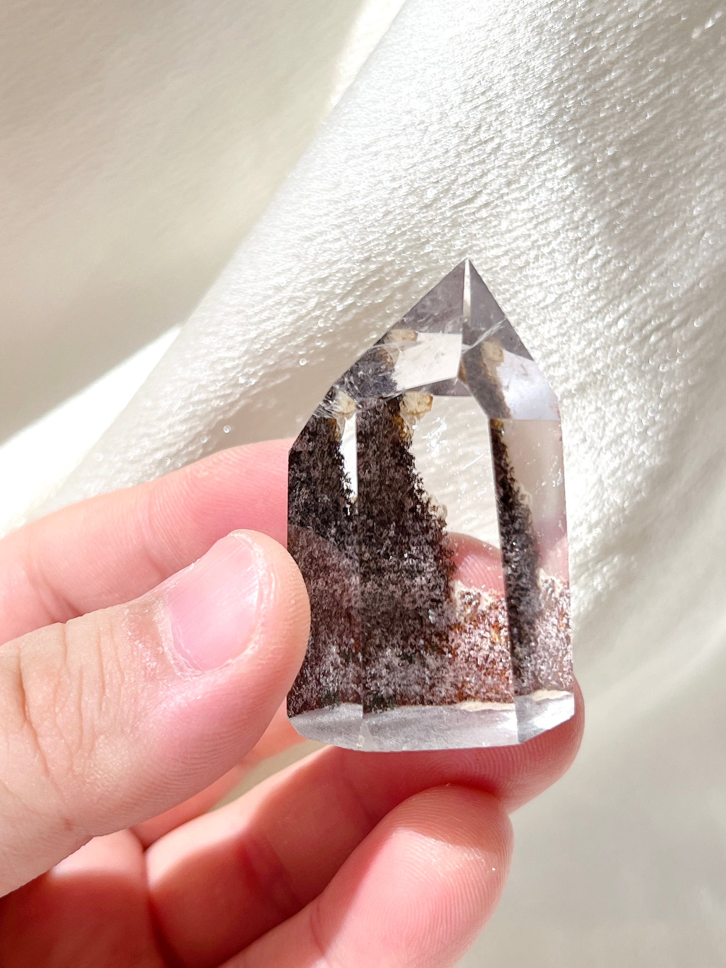 Semi-Polished Garden Quartz Tower 02