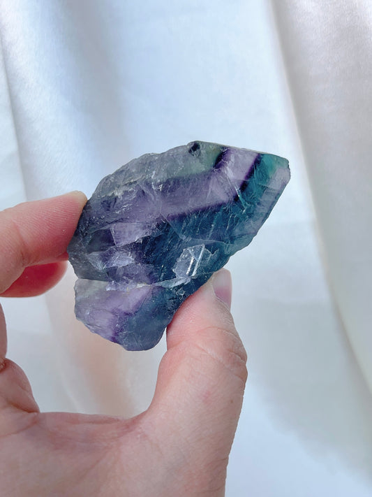 Colourful Fluorite Raw Stone-Medium 02