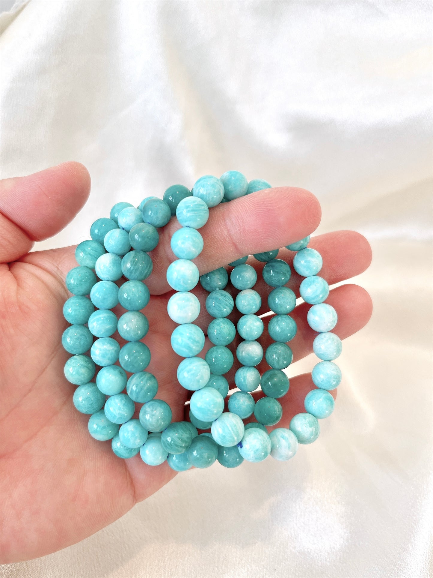 Amazonite Bead Bracelet