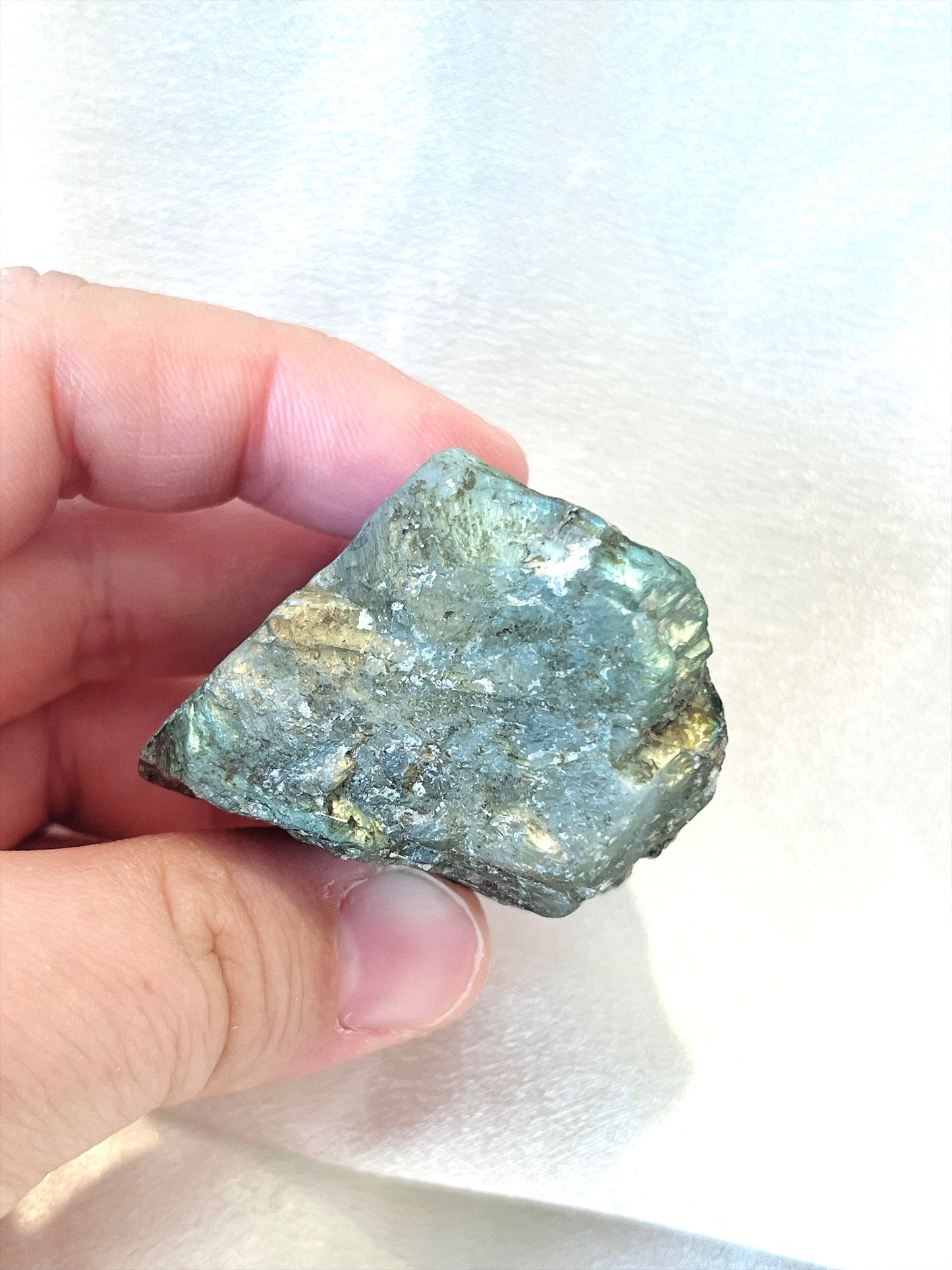 Flashy Labradorite Raw Stone- Small 02