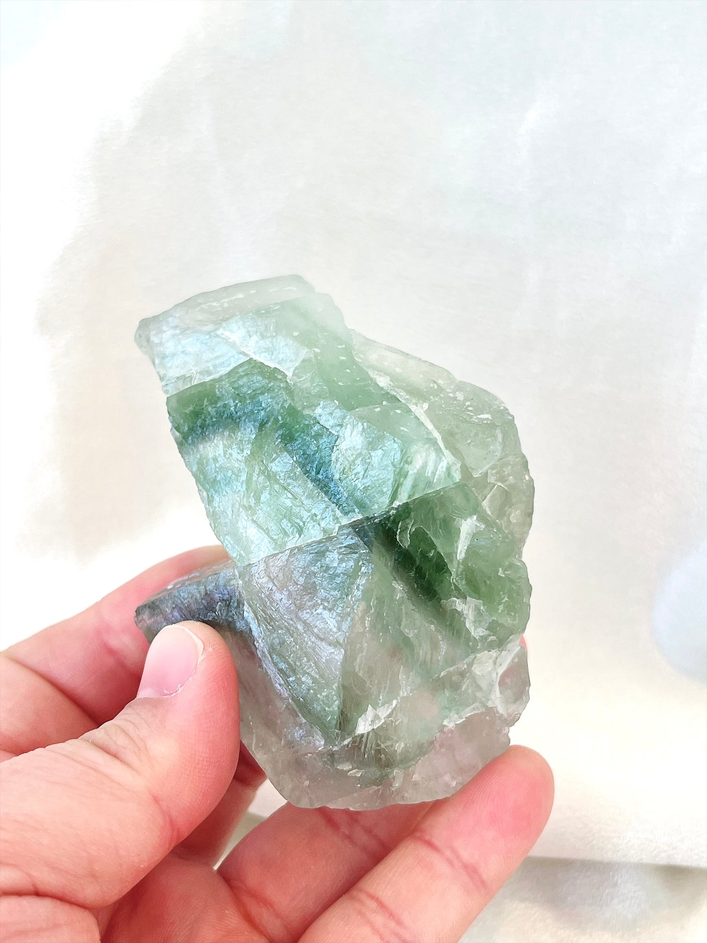 Green Fluorite Raw Stone 01