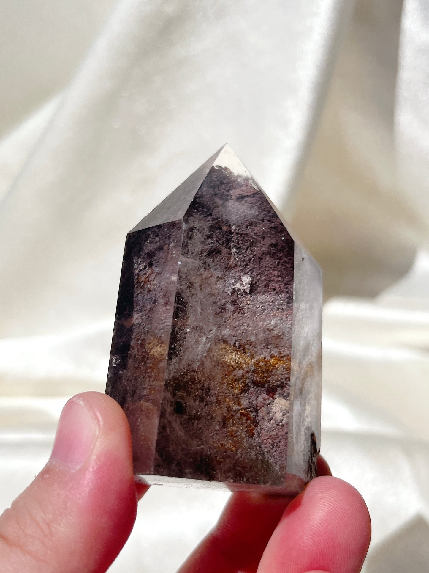 Semi-Polished Garden Quartz Tower 11