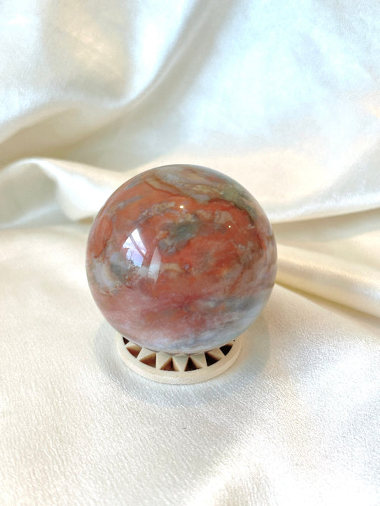 High Quality Ocean Jasper Sphere 02