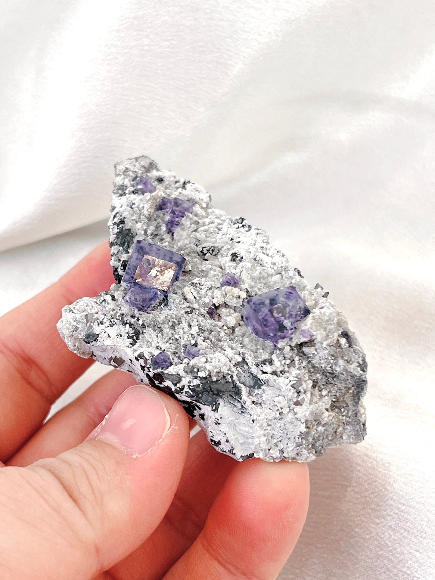 Purple Fluorite Specimen 01