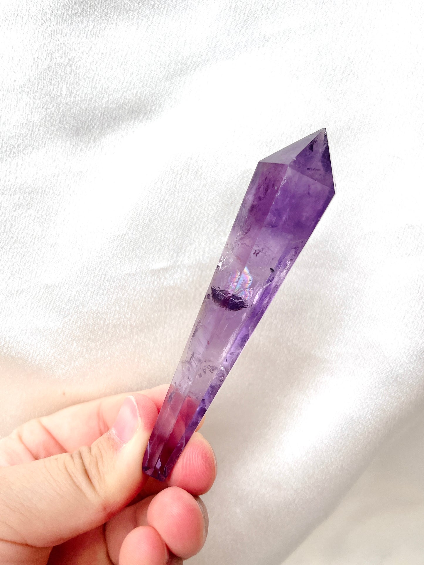 RARE Amethyst Phantom Wand - Small 01