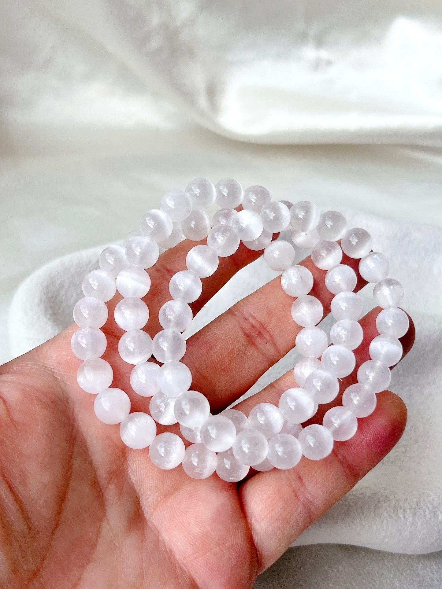High Quality Selenite Bracelet