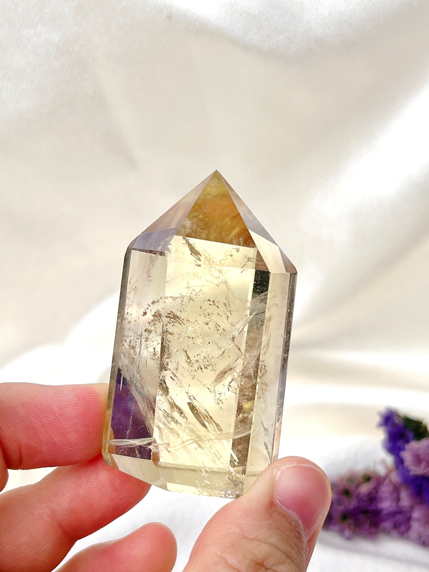 High Grade Citrine & Smoky Citrine Point 05