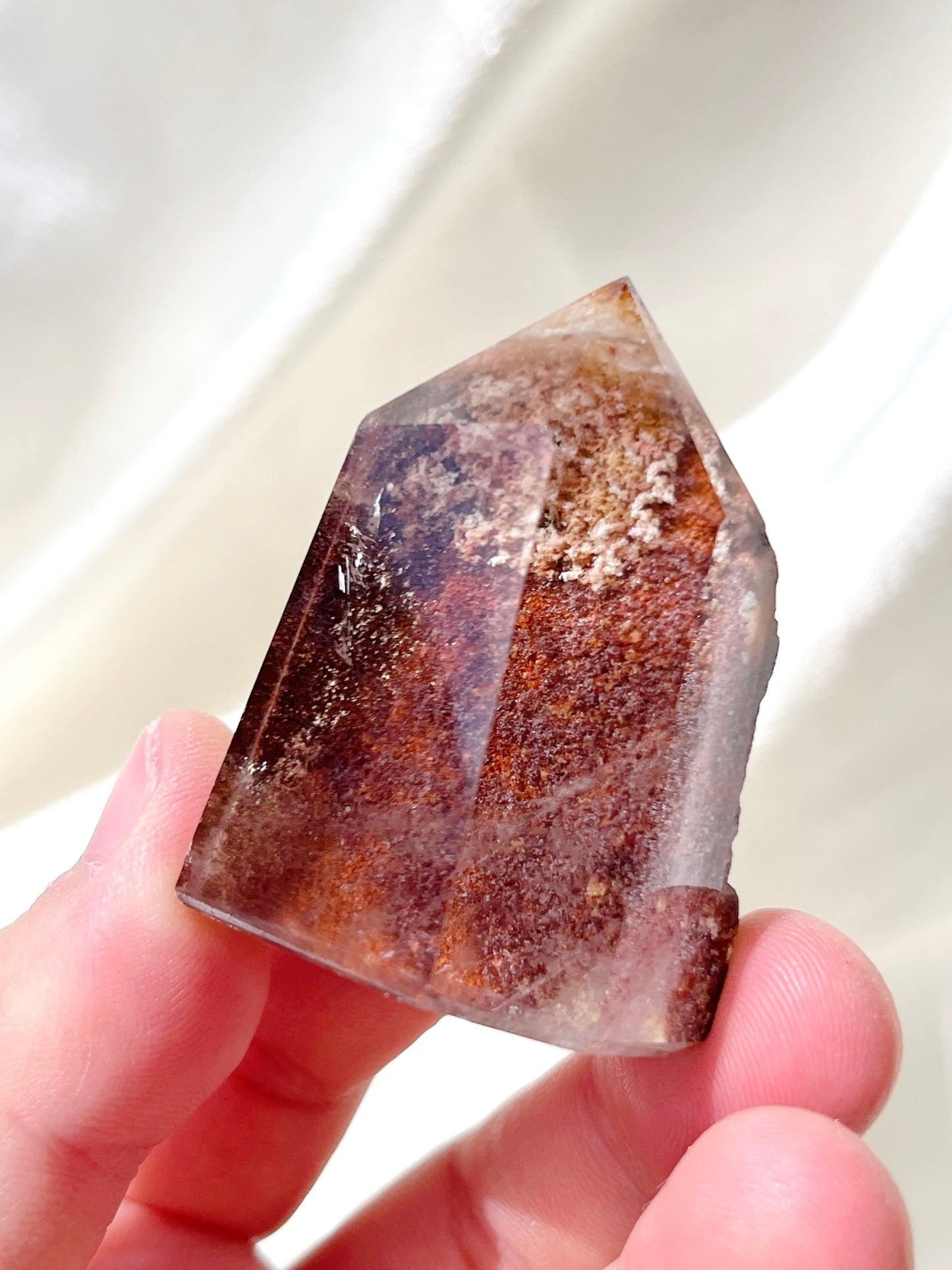 Semi-Polished Garden Quartz Tower 01