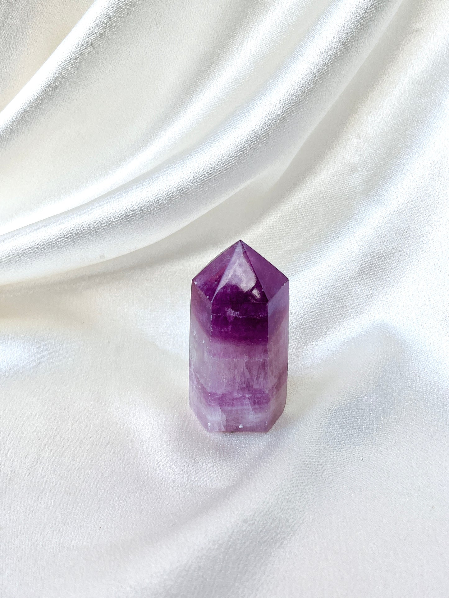 Fluorite Point & Sphere Set