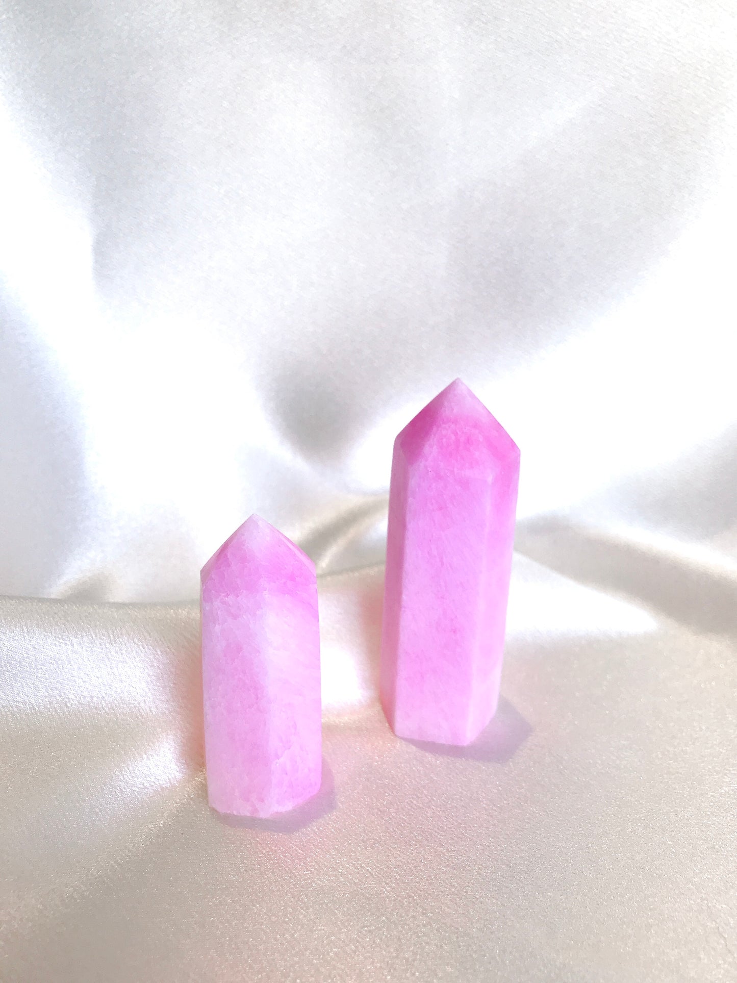 Pink Aragonite Point