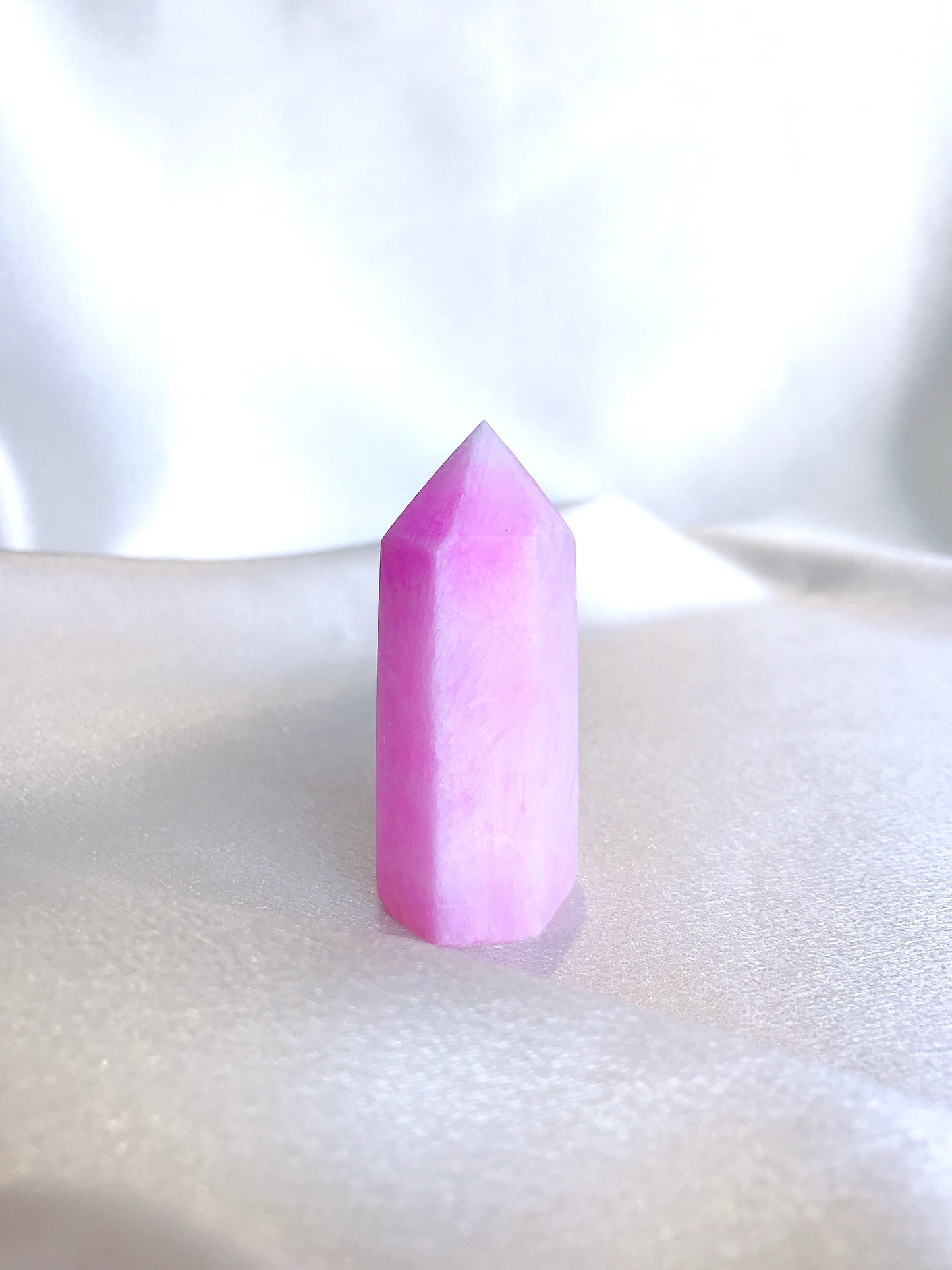 Pink Aragonite Point