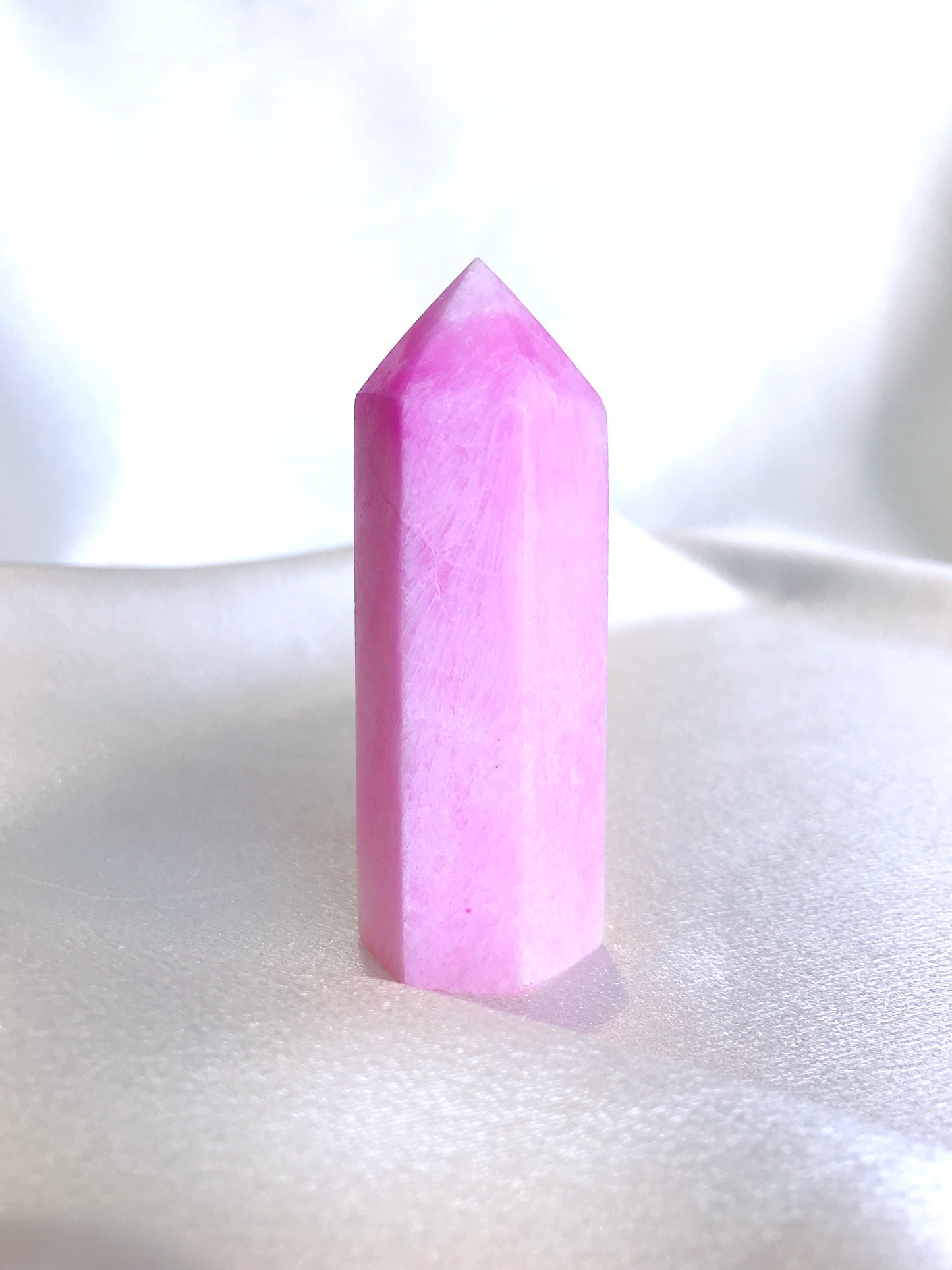 Pink Aragonite Point
