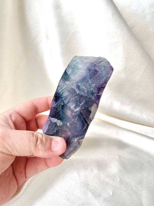 Colourful Fluorite Raw Stone-Large 03