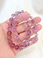 High Quality Amethyst & Smoky Quartz Bead Bracelet