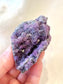RARE Purple Cubic Fluorite Cluster 03