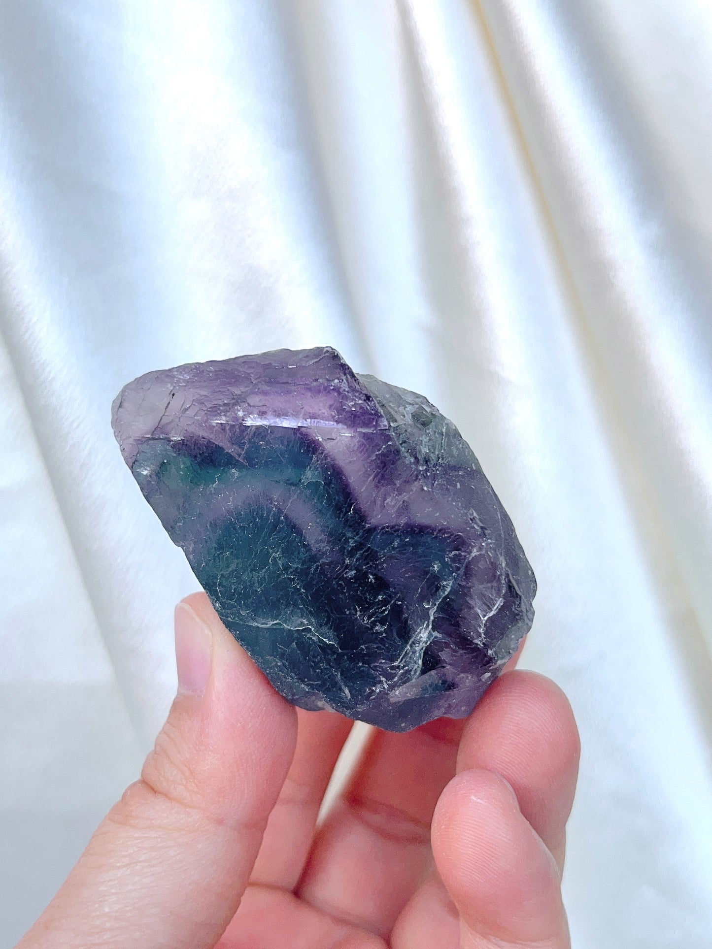 Colourful Fluorite Raw Stone-Medium 07