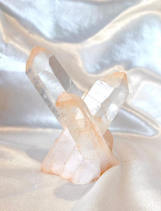 High Quality Fire Quartz Cluster- Medium