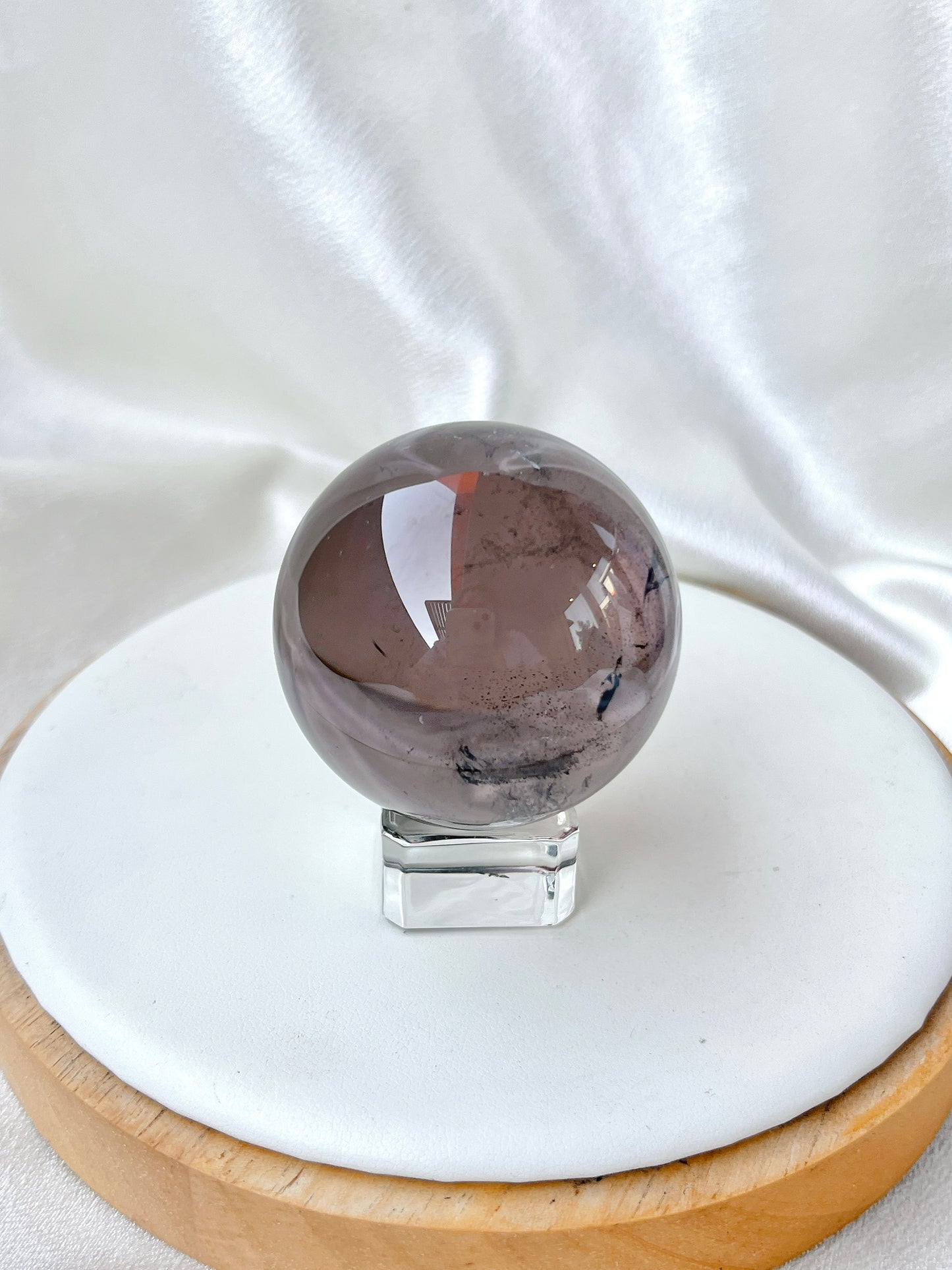 Smoky Quartz Sphere 02