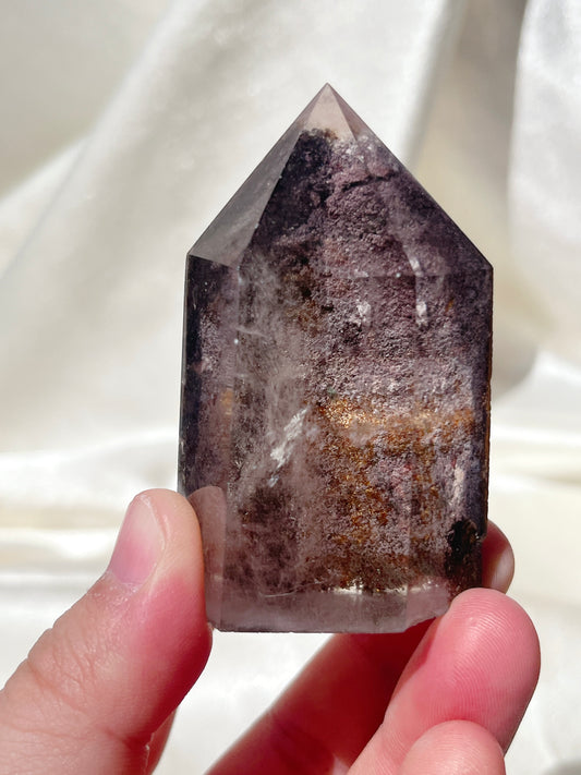 Semi-Polished Garden Quartz Tower 11