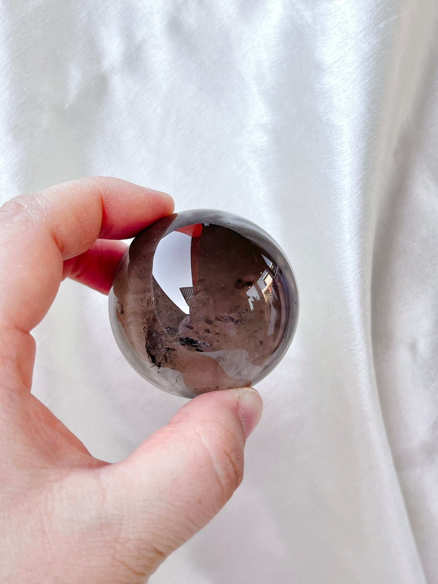 Smoky Quartz Sphere 02