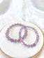 High Quality Amethyst & Smoky Quartz Bead Bracelet