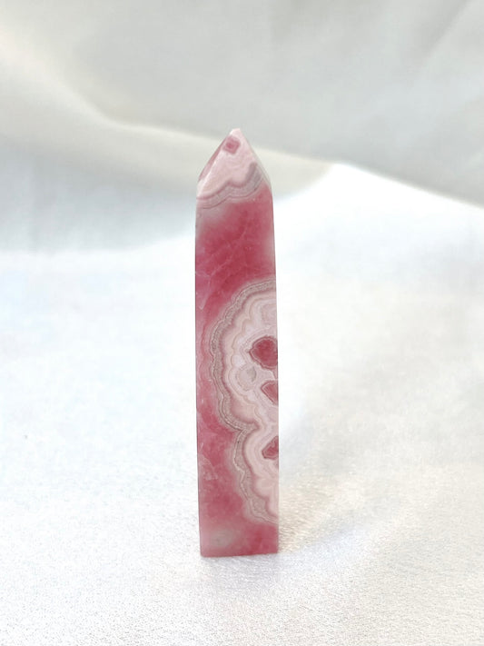 High Grade Rhodochrosite Point 01