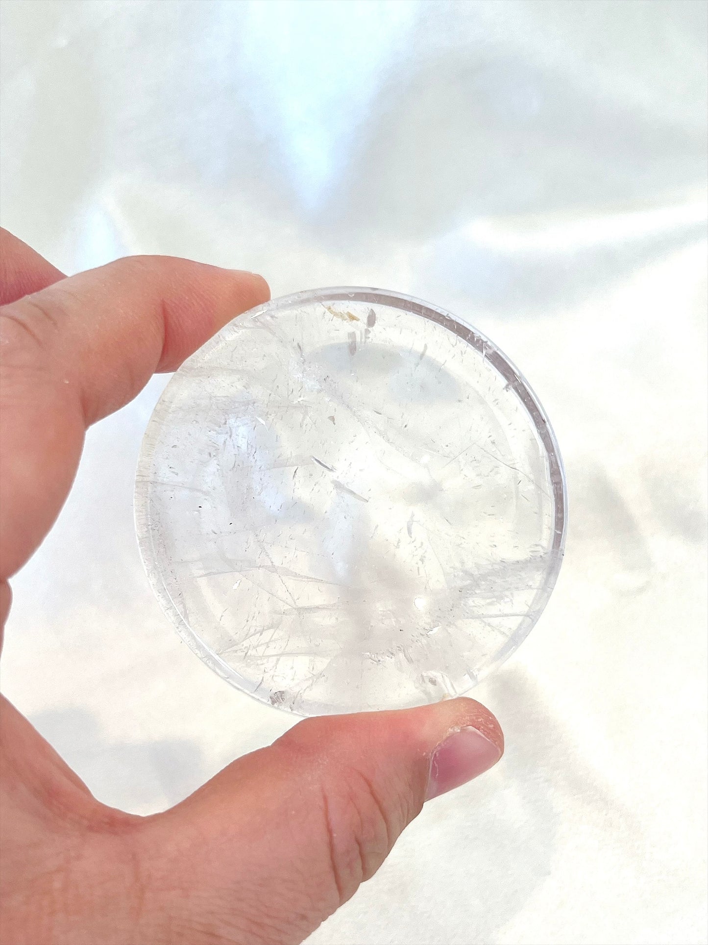 Clear Quartz Mini Trinket Dish
