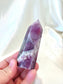 Rare Feather Fluorite Point 03