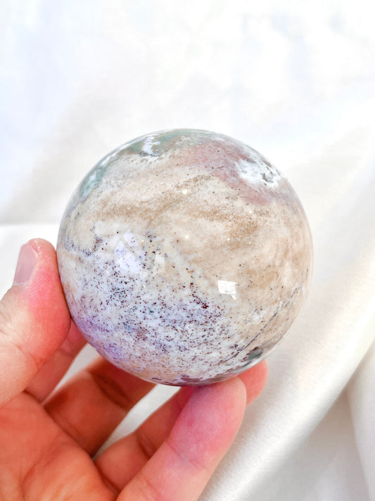 High Quality Ocean Jasper Sphere 09