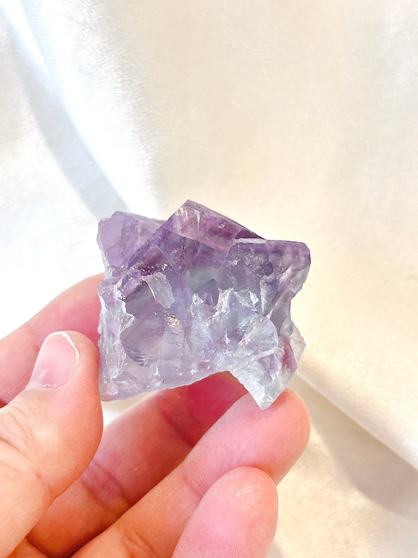 Colourful Fluorite Raw Stone 02