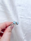 Heart-shaped Larimar Ring