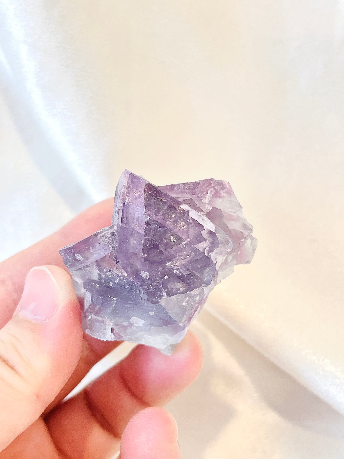Colourful Fluorite Raw Stone 02