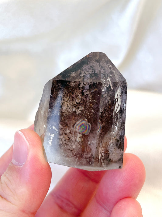 Semi-Polished Garden Quartz Tower 09