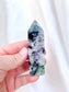 High Quality & Rare Feather Fluorite Point 02