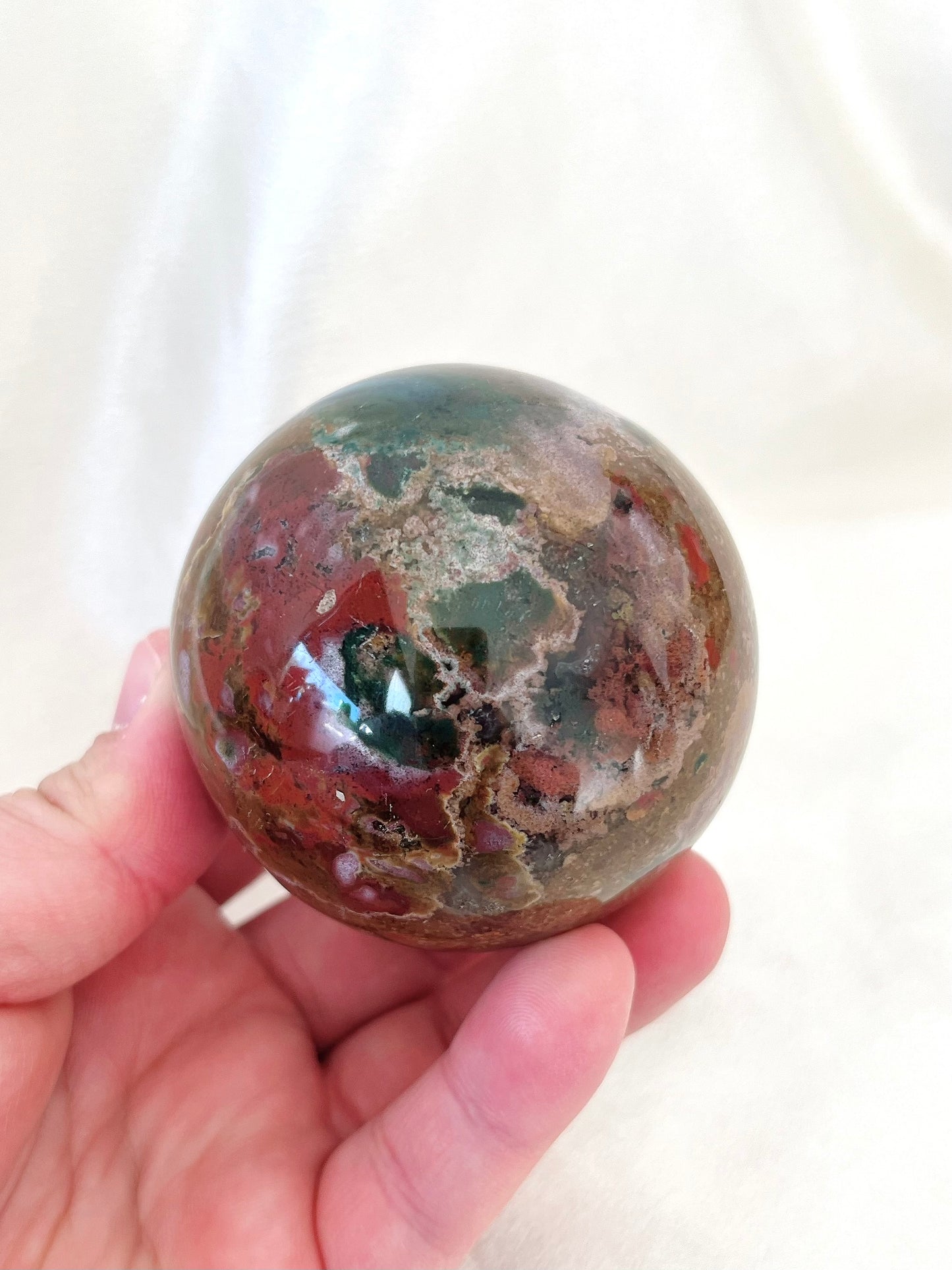 High Quality Ocean Jasper Sphere 10