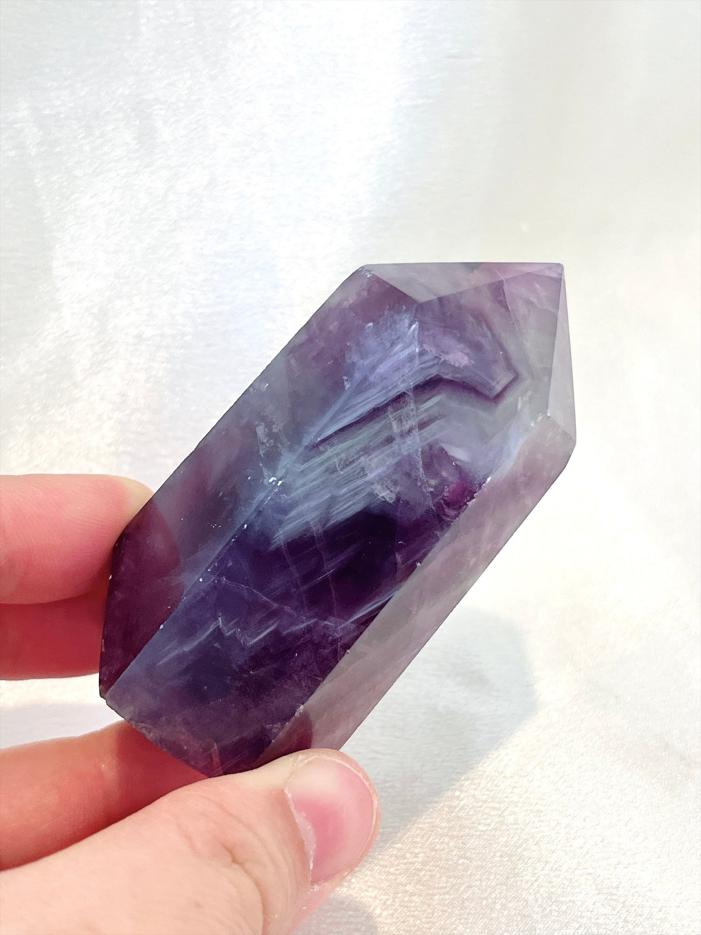 Purple Fluorite Point 01