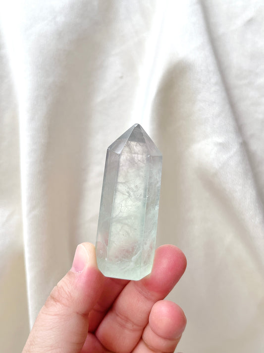 Green Fluorite Point