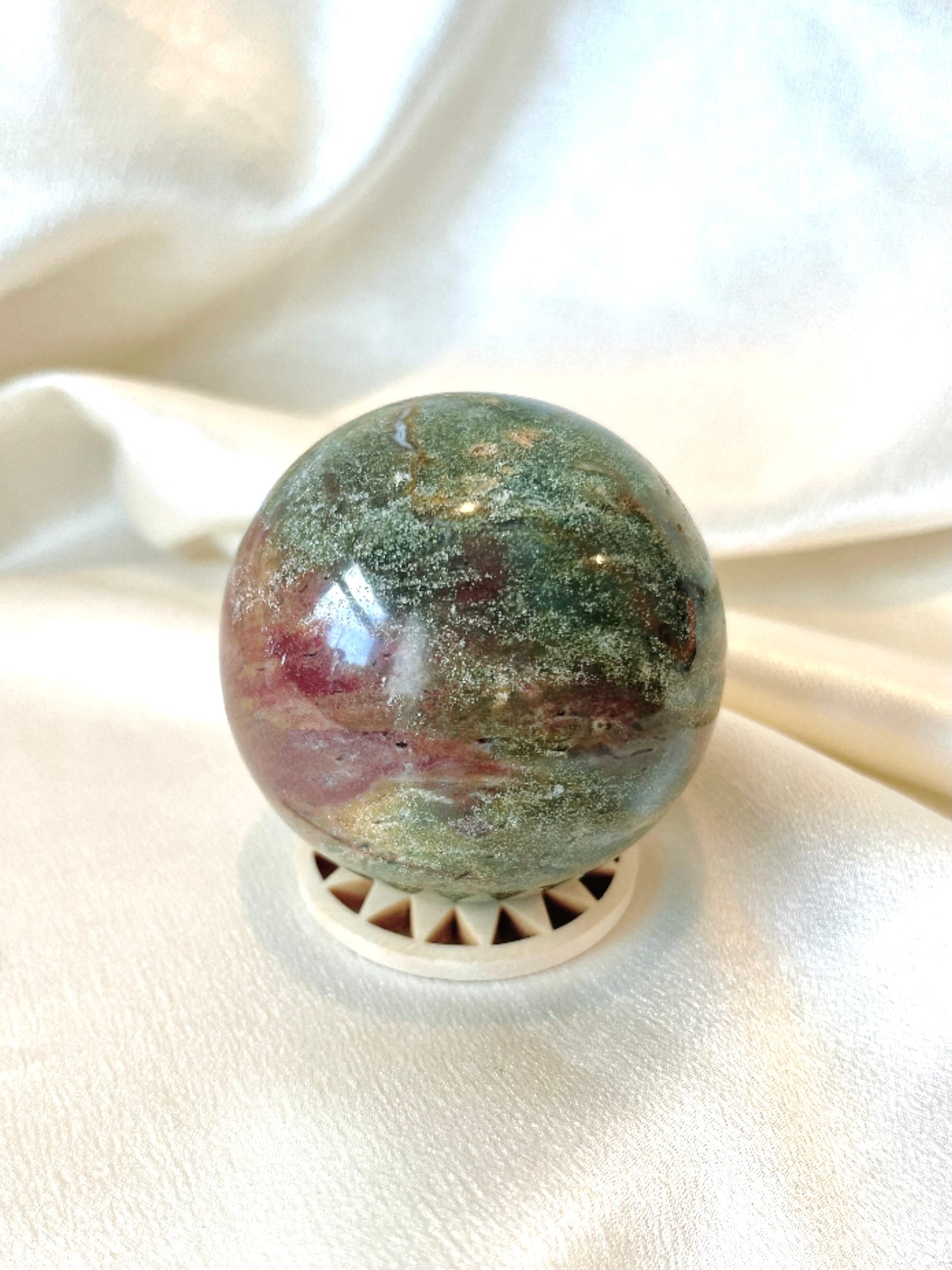 High Quality Ocean Jasper Sphere 08