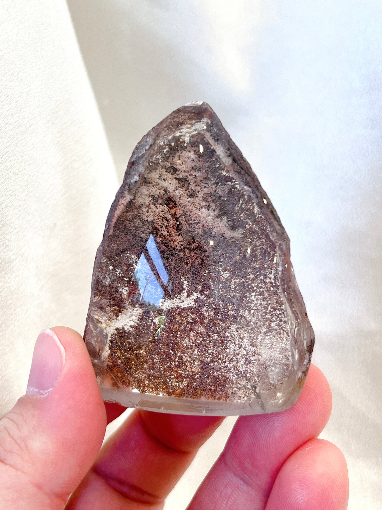 Semi-Polished Garden Quartz Tower 05