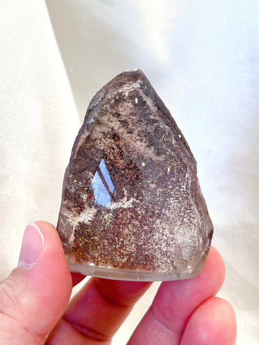 Semi-Polished Garden Quartz Tower 05