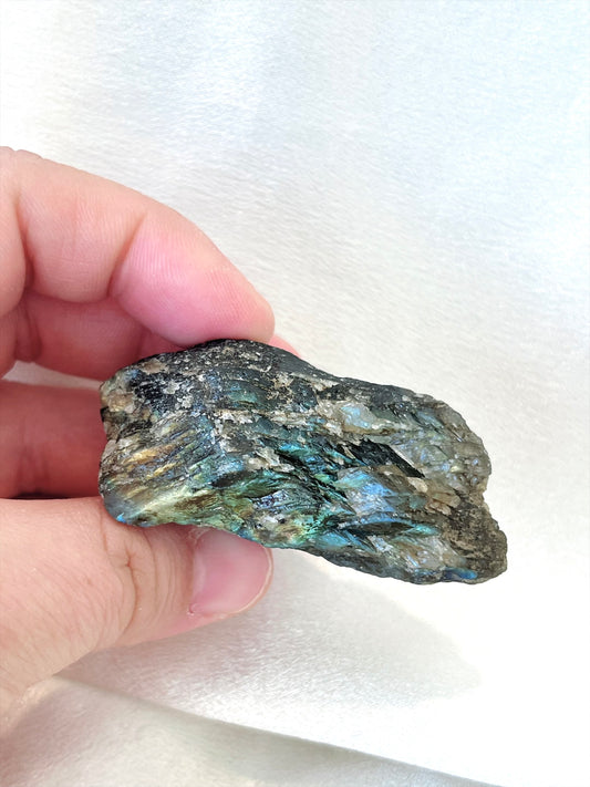 Flashy Labradorite Raw Stone- Small 03