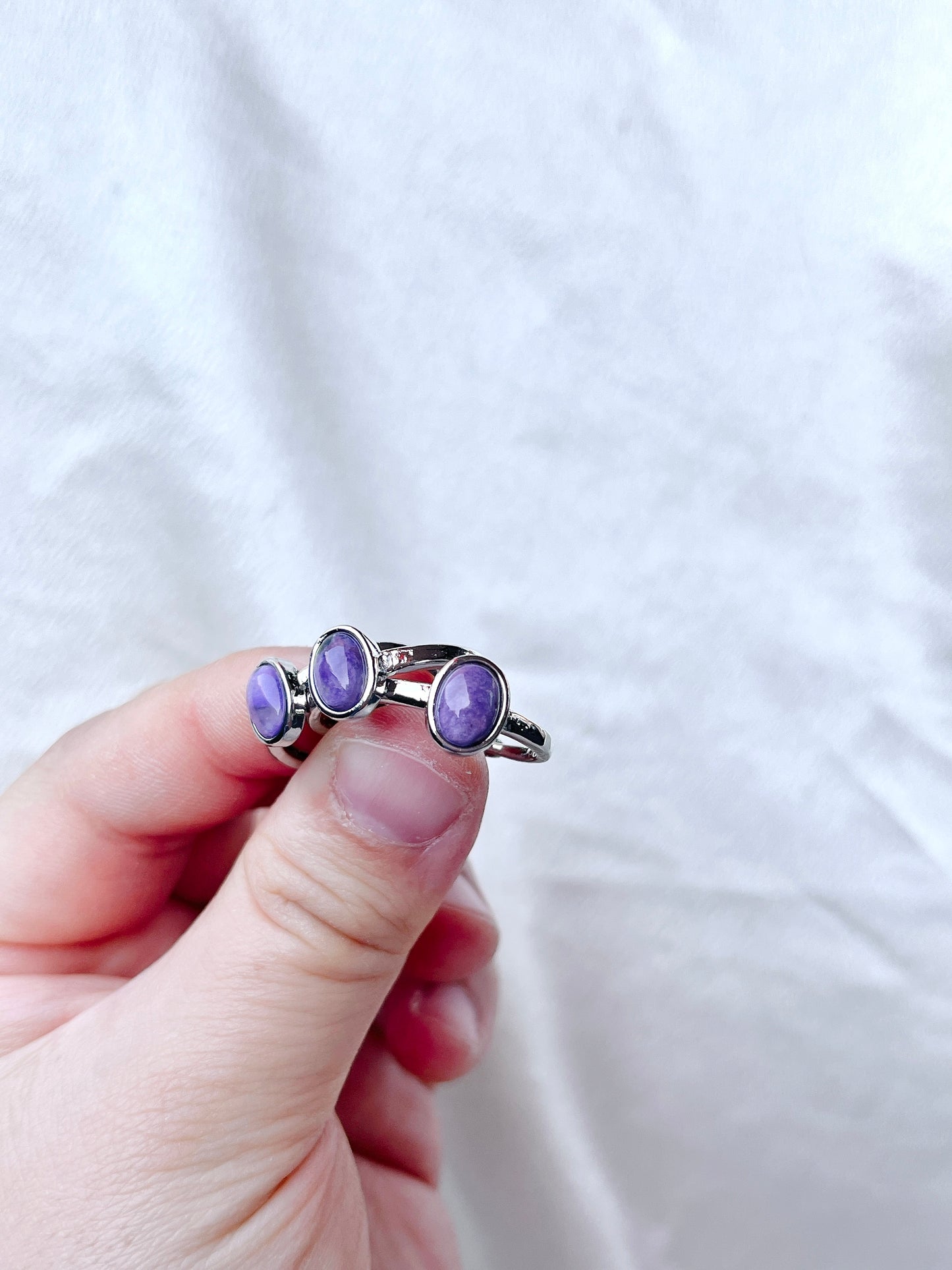 Oval-shaped Chariot Ring