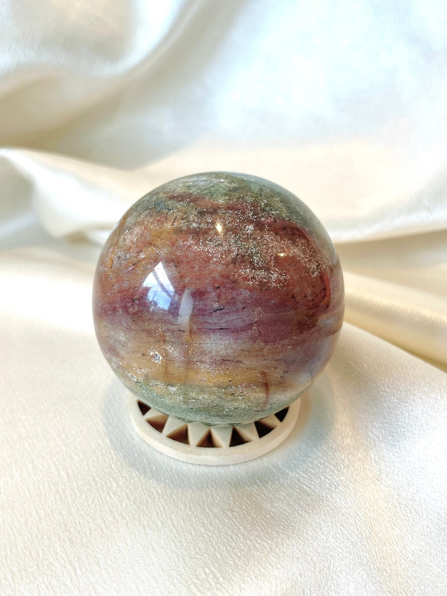 High Quality Ocean Jasper Sphere 08