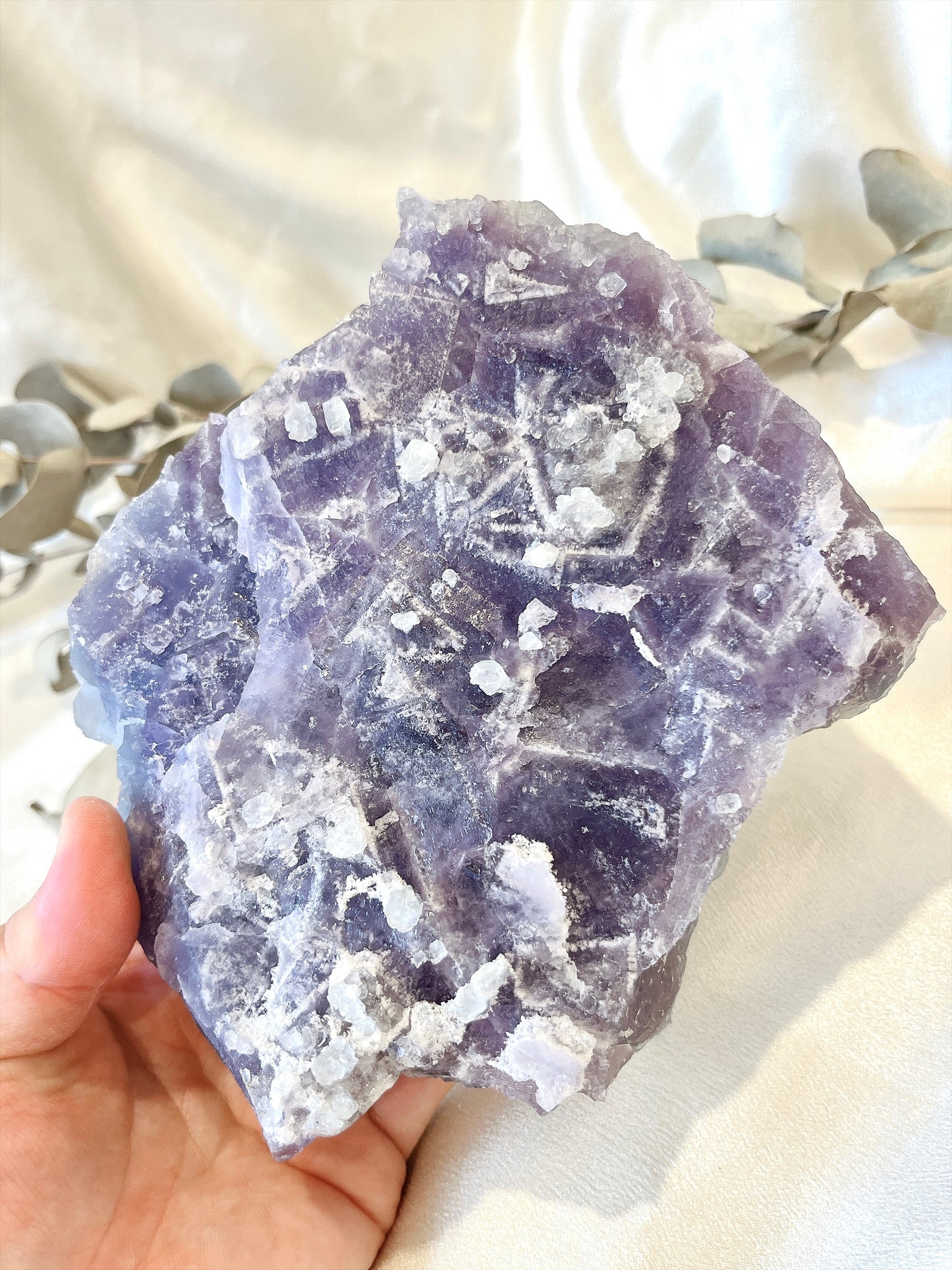 Aqua Phantom Cubic Fluorite Specimen (Large) 02