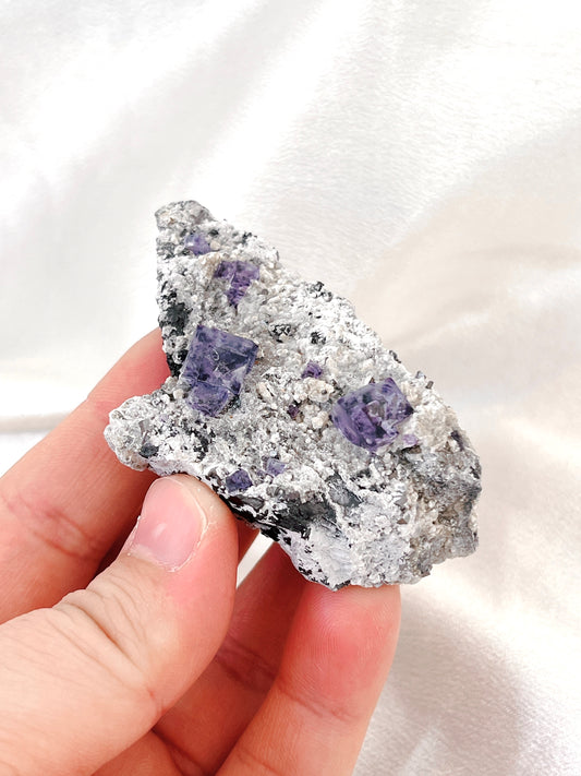 Purple Fluorite Specimen 01